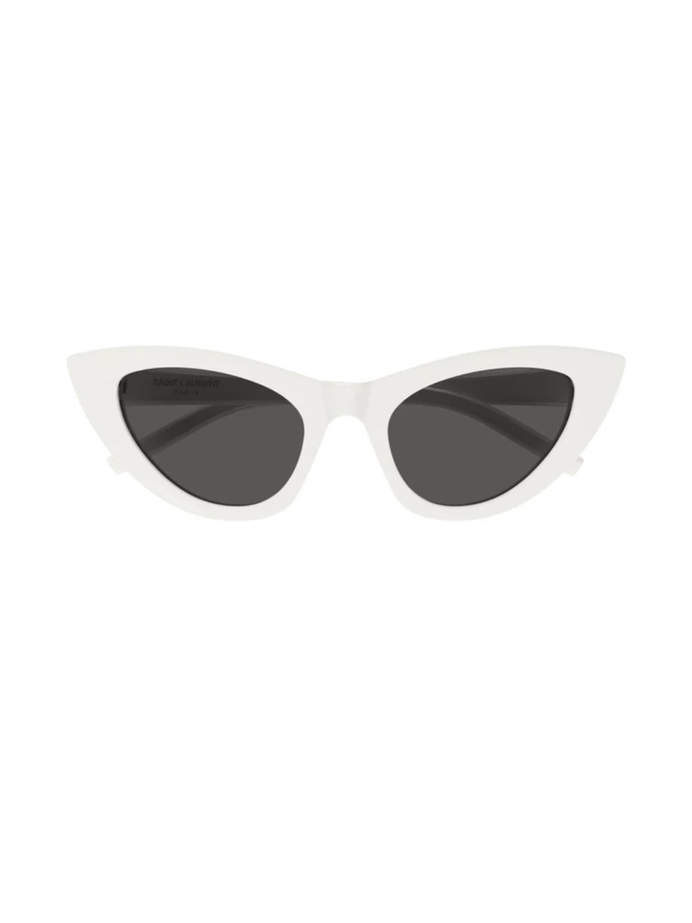 Saint Laurent Lily SL 213 001 White Cat-Eye Sunglasses for Women Audrey Hepburn - Picture 6 of 14